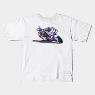 Drawing/Sketching MotoGP Team No 73 Alex Marquez Kids T-Shirt